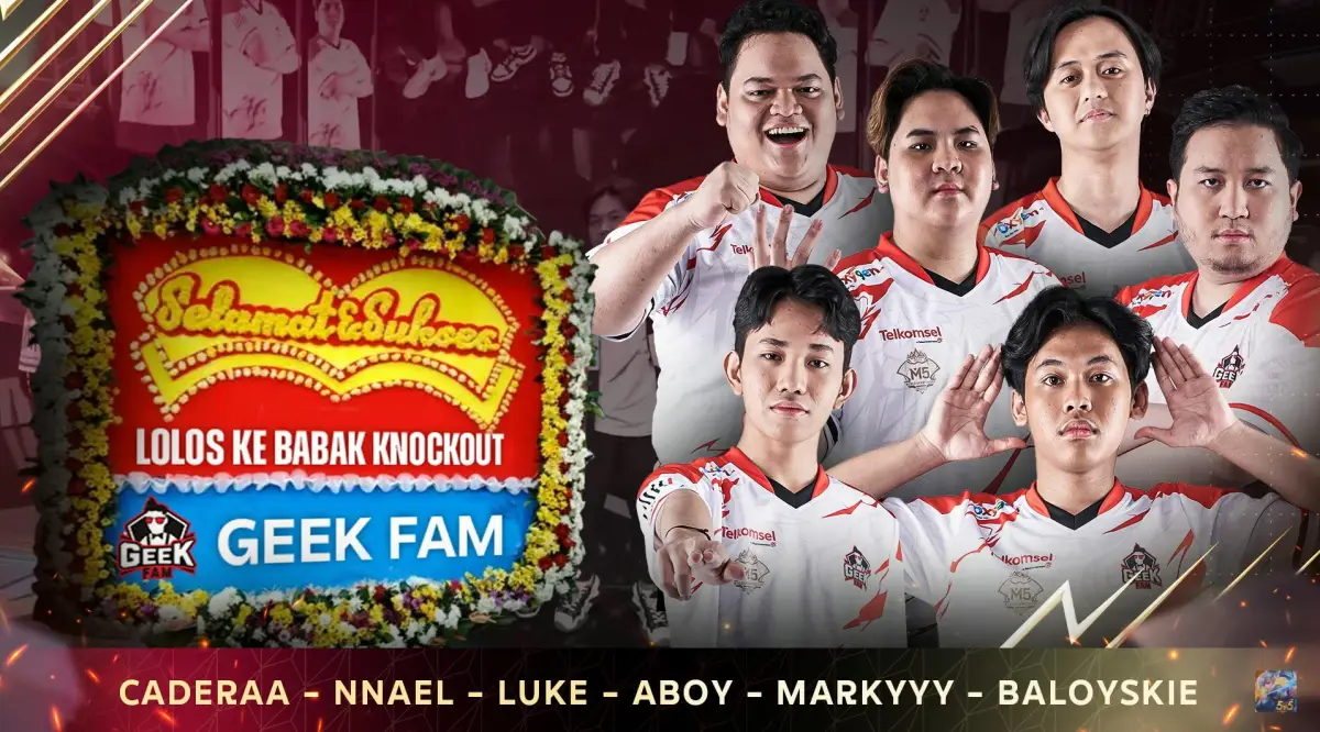 Geek Fam Lolos Babak Playoff M5, Terimakasih TheOhioBrothers!