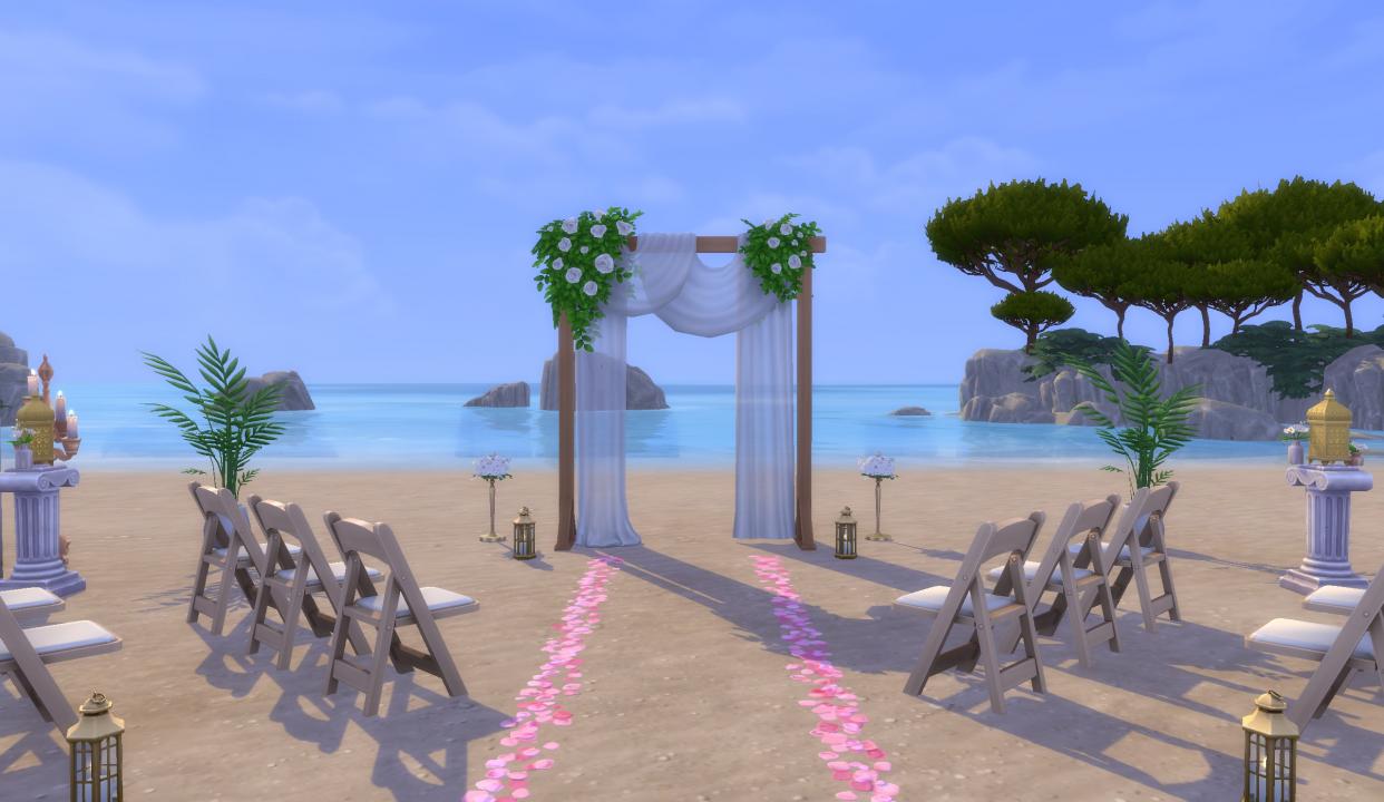 10 Rekomendasi Wedding Venue The Sims 4 Terunik Kepada Resepsi Pernikahan