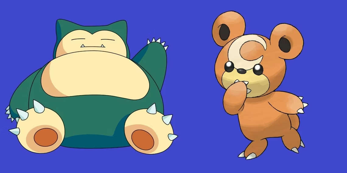 Pokemon Fan Art Menggabungkan Teddiursa dan Snorlax