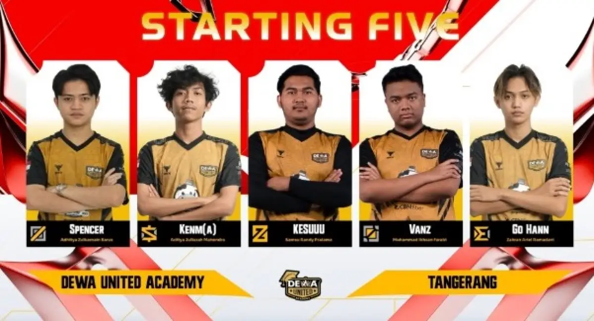 Minggu Terakhir Perserikatan 2 Esports Nasional: Dewa United Academy Ambil Alih Puncak Klasemen dari Kings Beyond