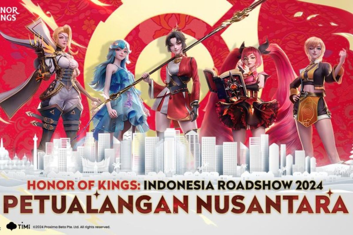 "Honor of Kings: Indonesia Roadshow 2024" hadir di 12 kota